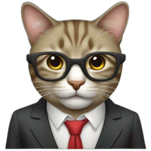 Capitalist Cat emoji