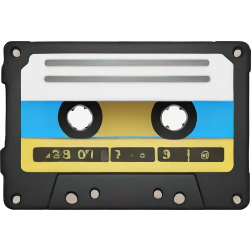cassette emoji