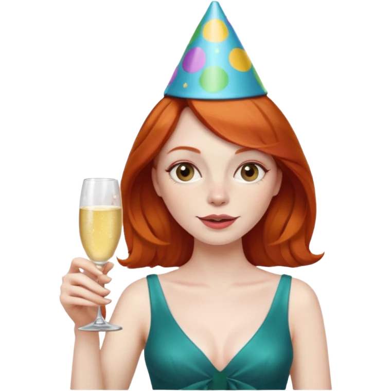 pirate redhead woman drunk emoji