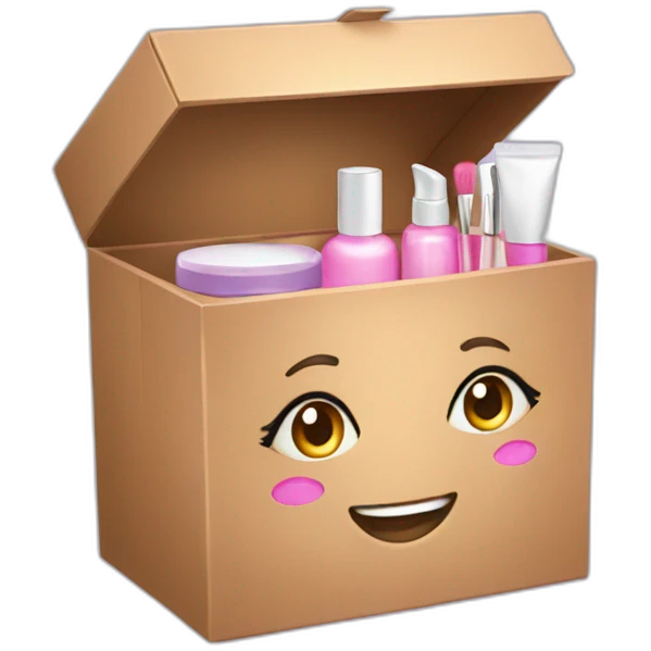 cosmetics box emoji