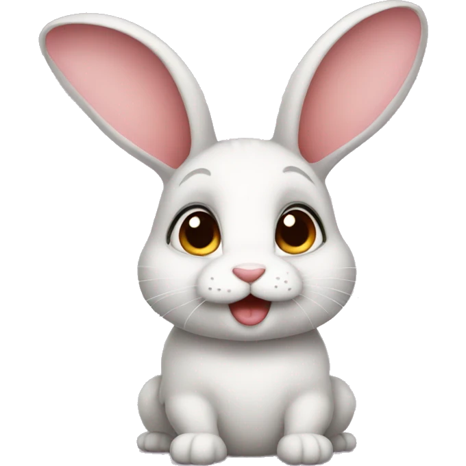 Cute bunny emoji