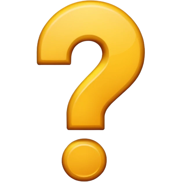 The Question Mark (Uncertainty & Inquiry) emoji