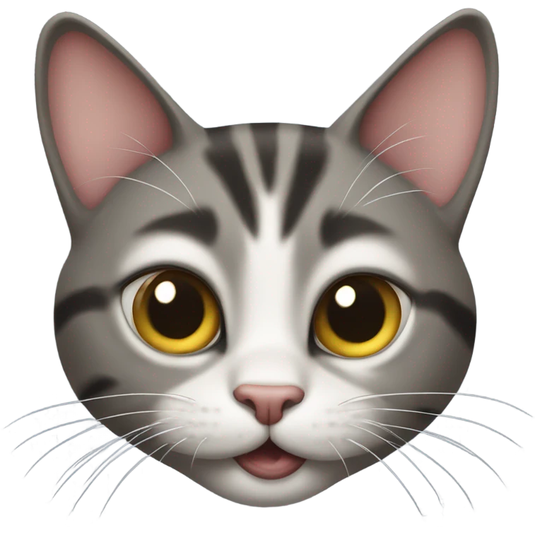 Funny cat emoji