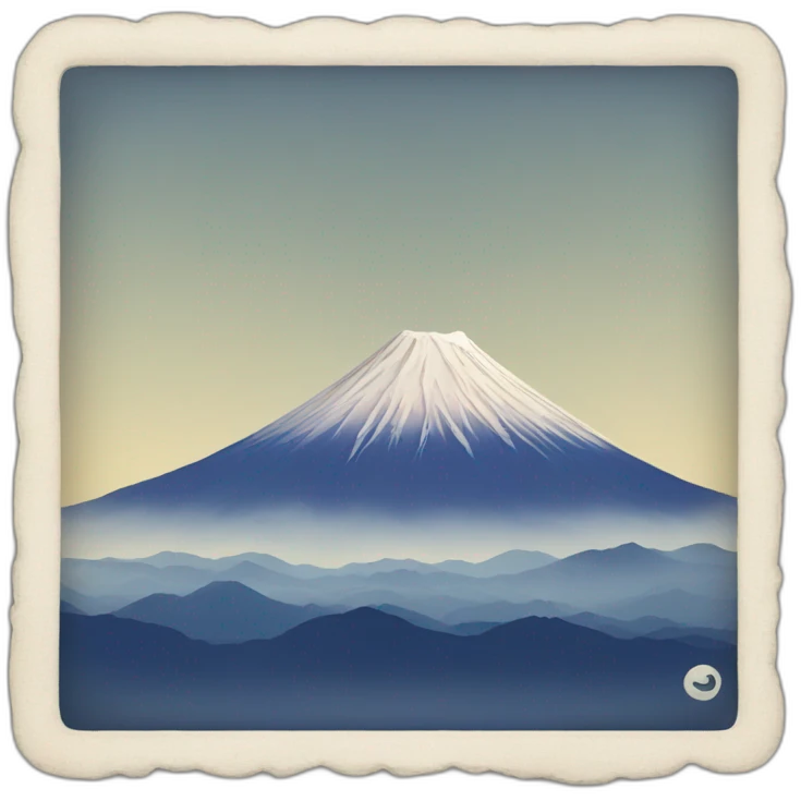 Mount fuji emoji