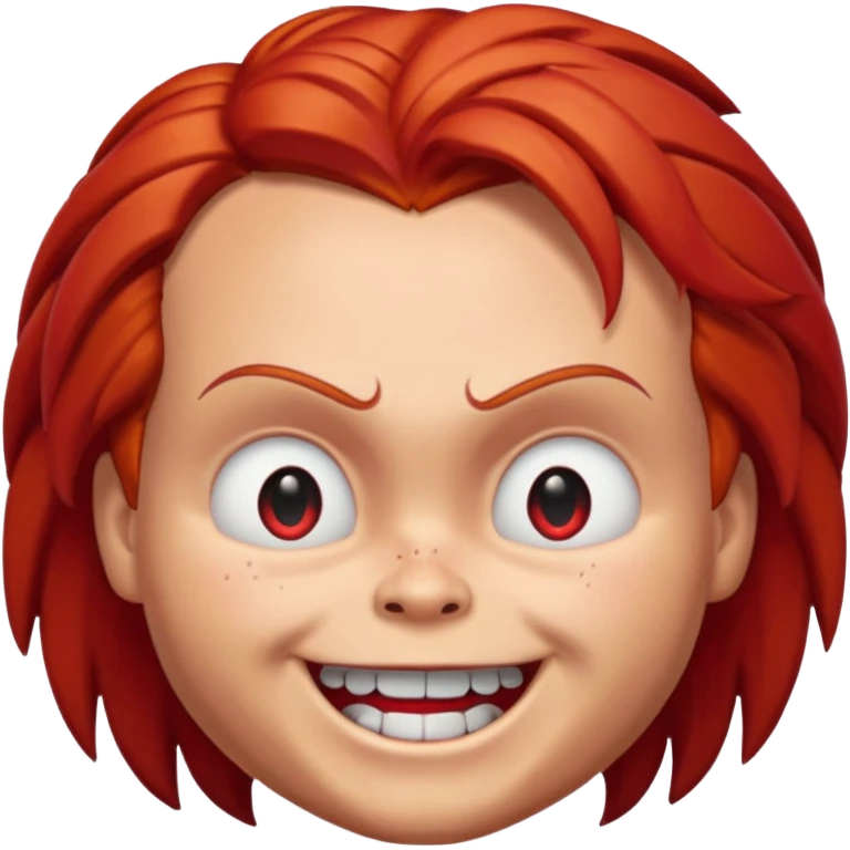 Un emojin de chuky emoji