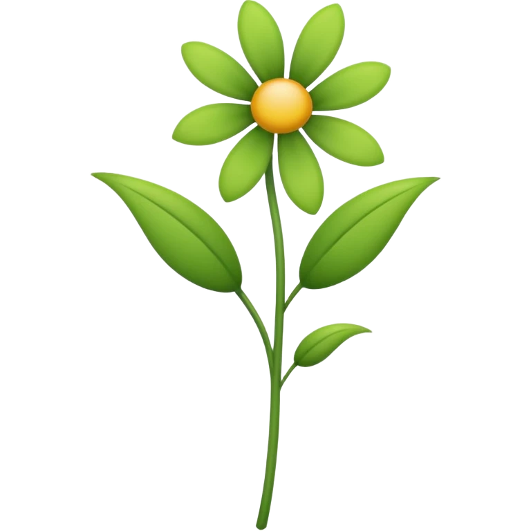 flower stem emoji