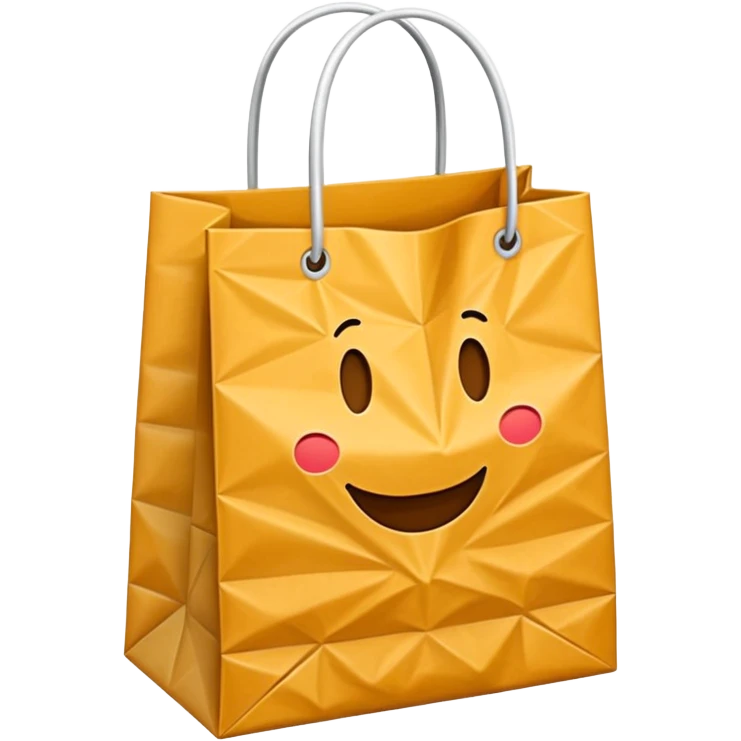 empty shoping bag emoji