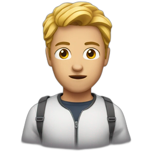 A person shocks emoji