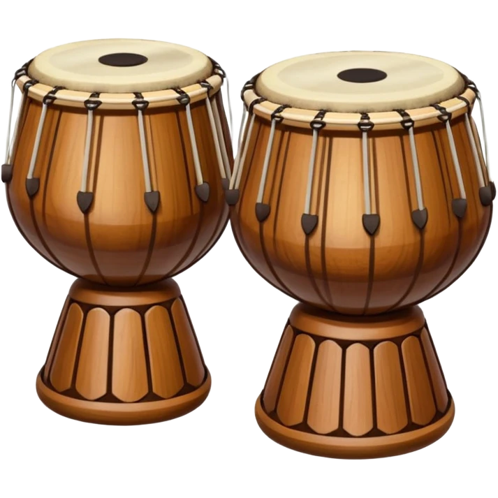 Indian tabla two emoji