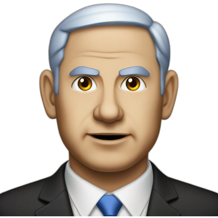 Netanyahu the villain emoji