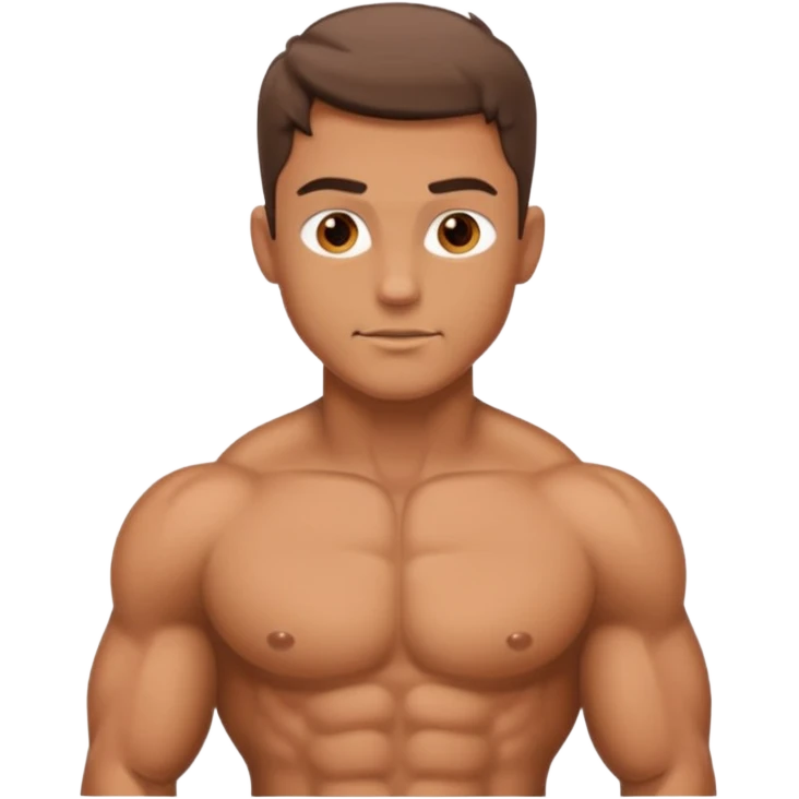 Naked man emoji