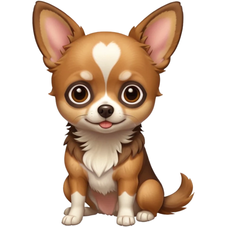 brown fur chihuahua emoji
