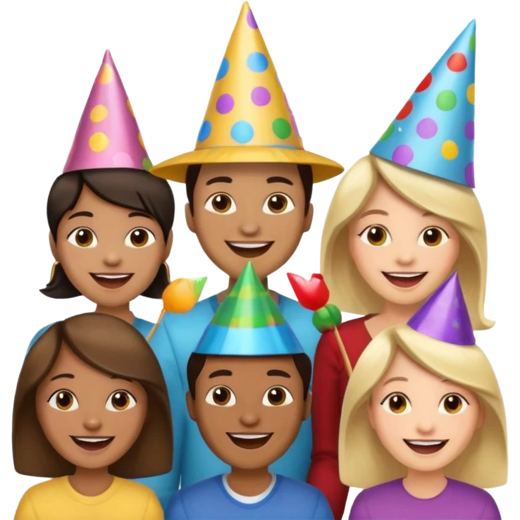 Red group peoples party emoji