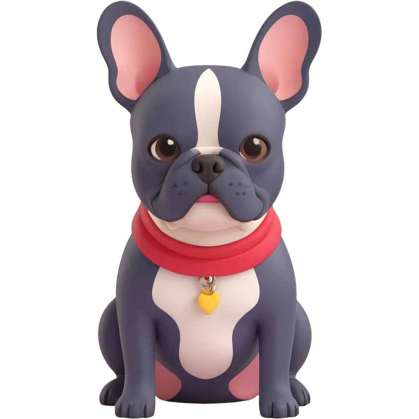 French Bulldog emoji