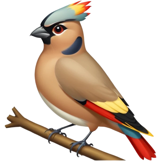 waxwing emoji