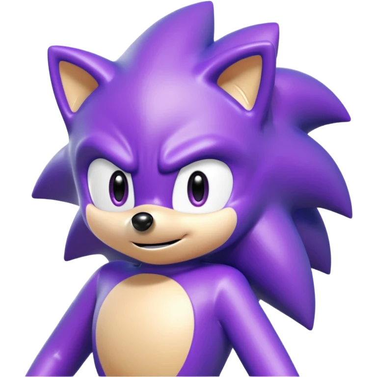 glitter purple sonic emoji