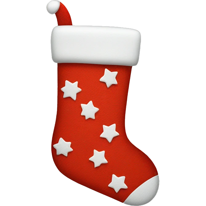 christmas stocking emoji