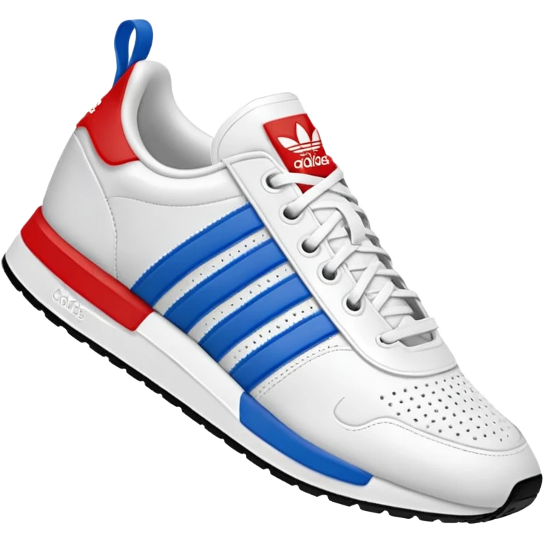 Adidas terliği tutan el emoji