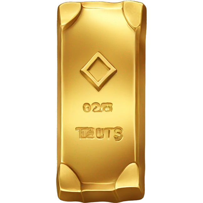 gold bar emoji