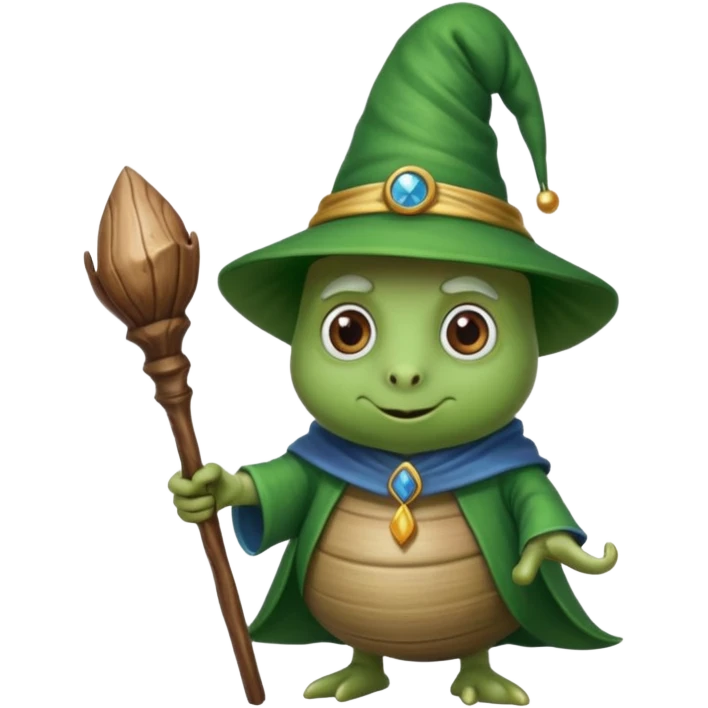 snail wizard emoji