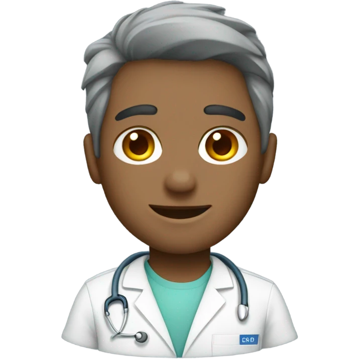 grey scrubs  emoji