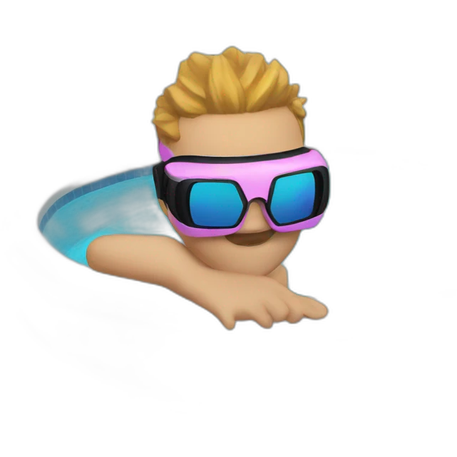 virtual reality pool emoji