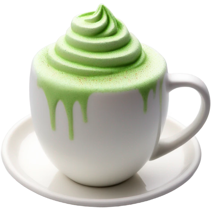 Matcha latte  emoji