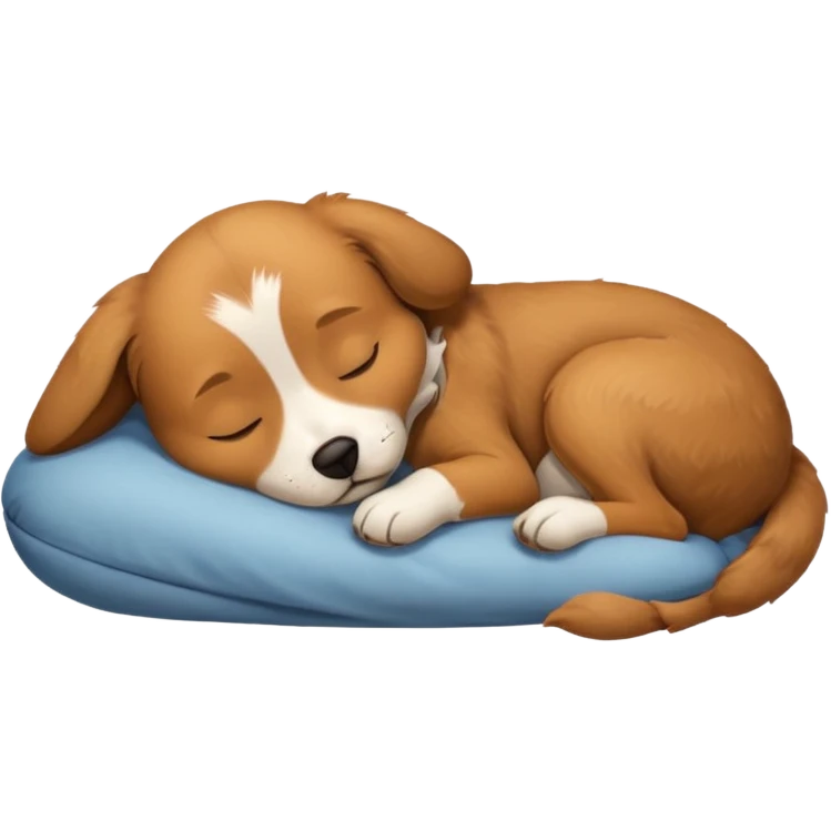 perro durmiendo emoji