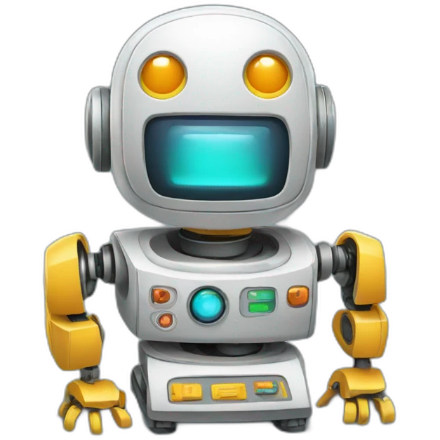 computer robot emoji