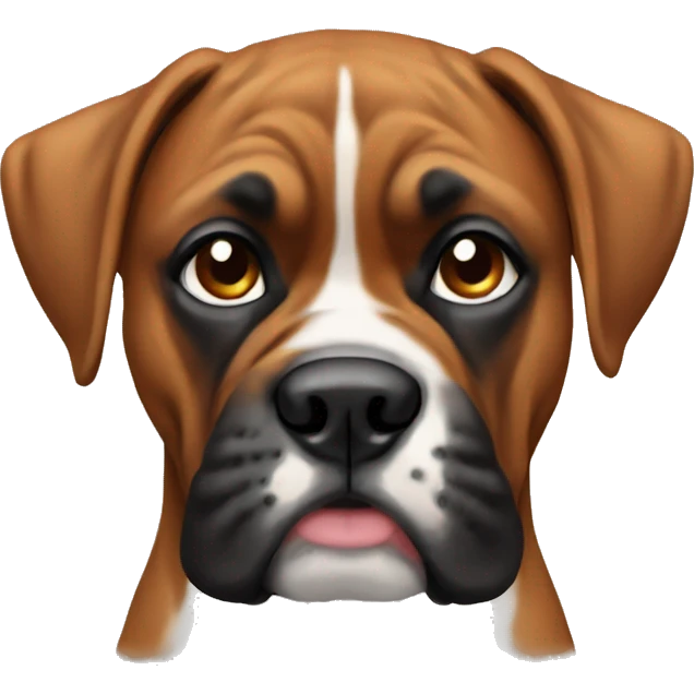Boxer dog  emoji