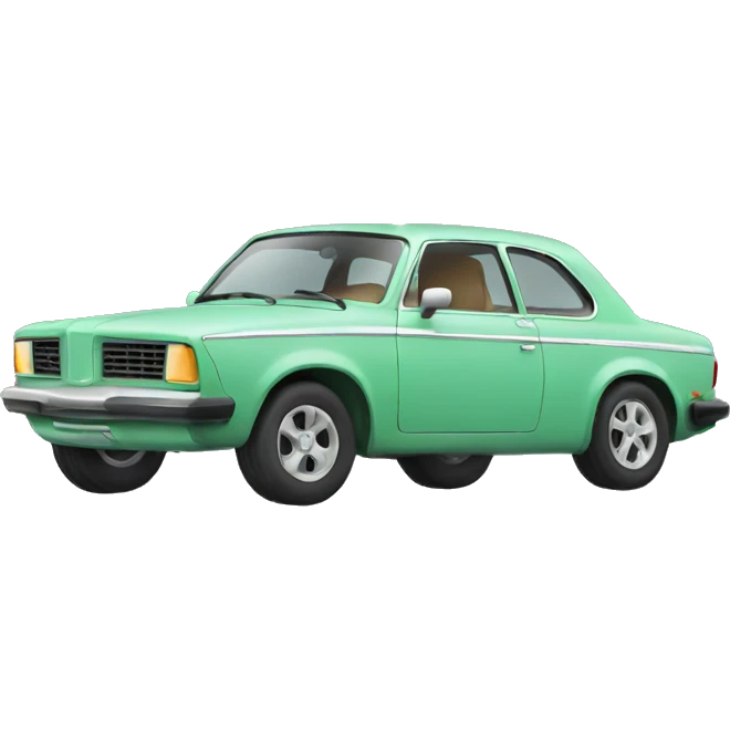 Car smoking  emoji