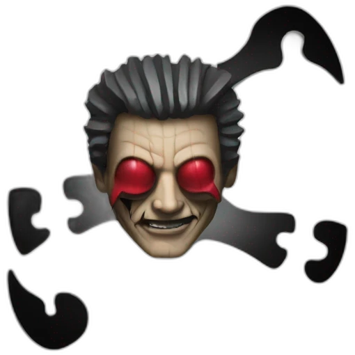 jigsaw villain, from saw movie emoji