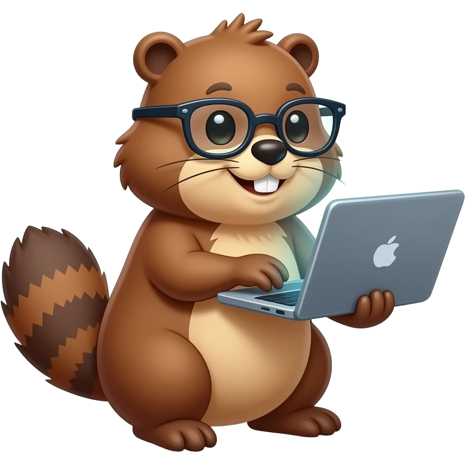 beaver vibe coder emoji