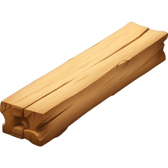 2x4 piece of wood emoji