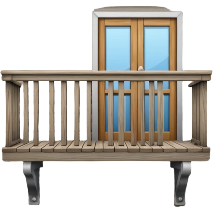 Wooden balcony emoji
