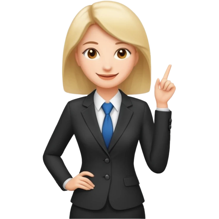 девушка, успешная в карьере emoji