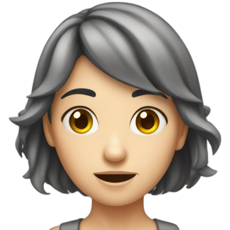 fart girl emoji