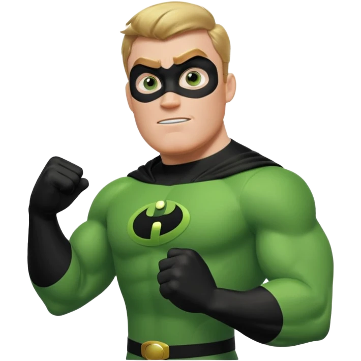green mister incredible emoji