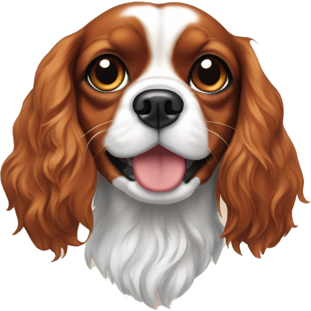 cavalier king charles spaniel  emoji