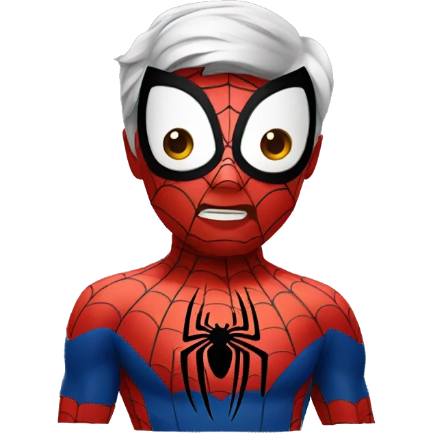 Spider man emoji emoji