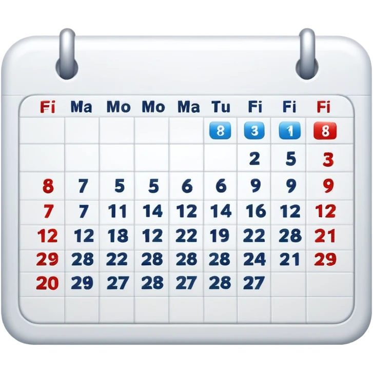 Week emoji