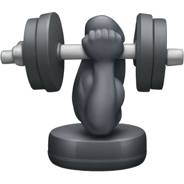 gym weights  emoji