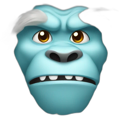 yeti on himalayas emoji