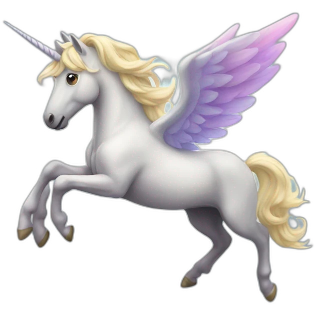 flying unicorn emoji