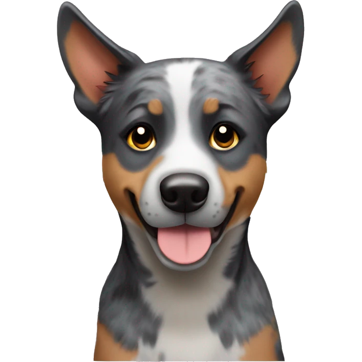 Australian cattle dog emoji