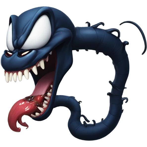 venom eating emoji