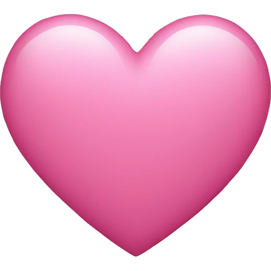 pink heart emoji