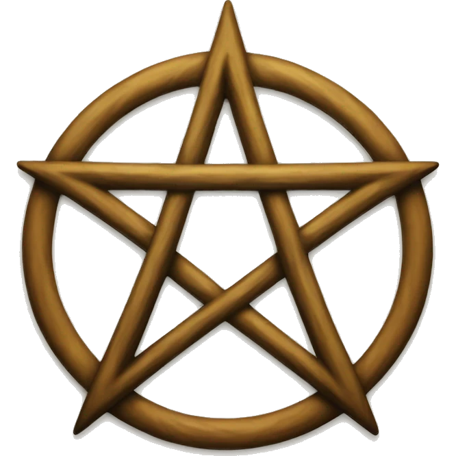 Invered pentagram  emoji