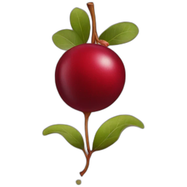 Cranberry  emoji
