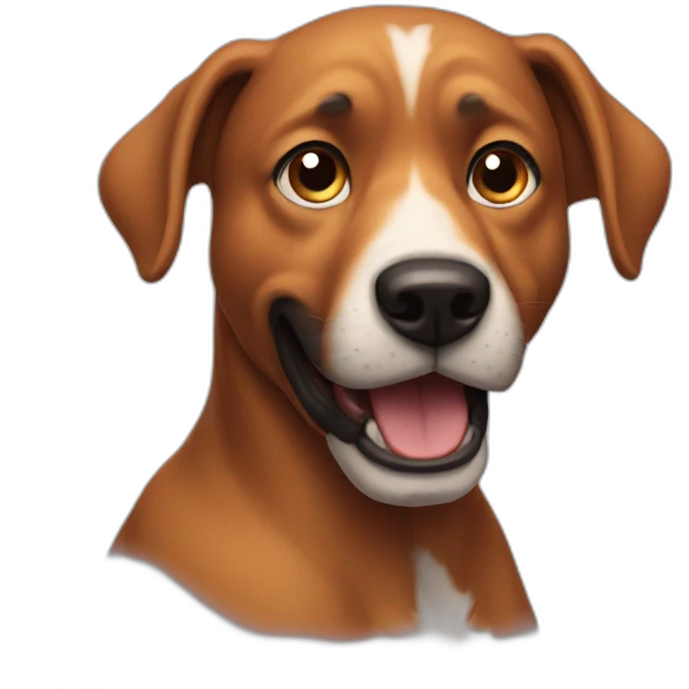 Danger dog emoji